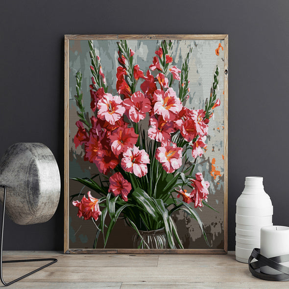 Vis roz - Pictură pe numere - Pictorul Fericit