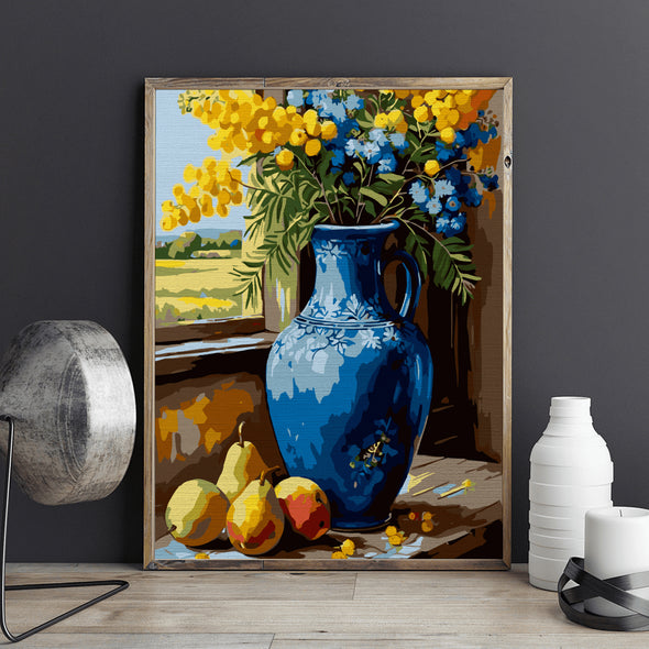 Zori de țară - Pictură pe numere - Pictorul Fericit