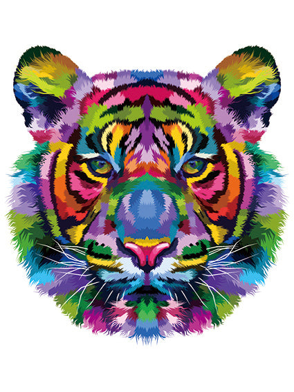 Înțeleptul Tigru - Puzzle din lemn