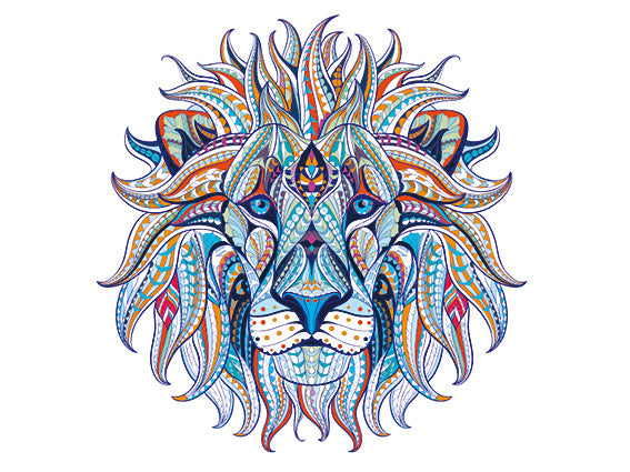 Regele junglei - Puzzle din lemn