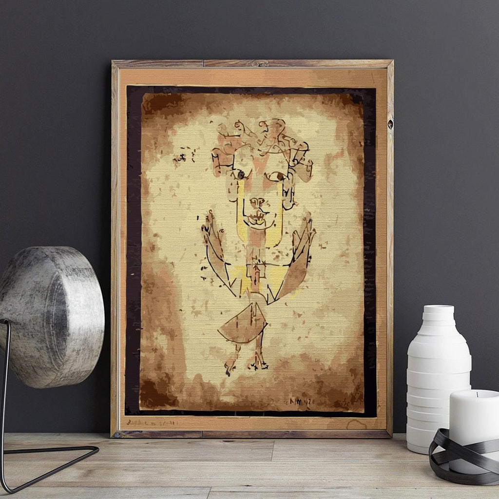 Abstract angel (Angelus Novus) - Pictură pe numere - Pictorul Fericit