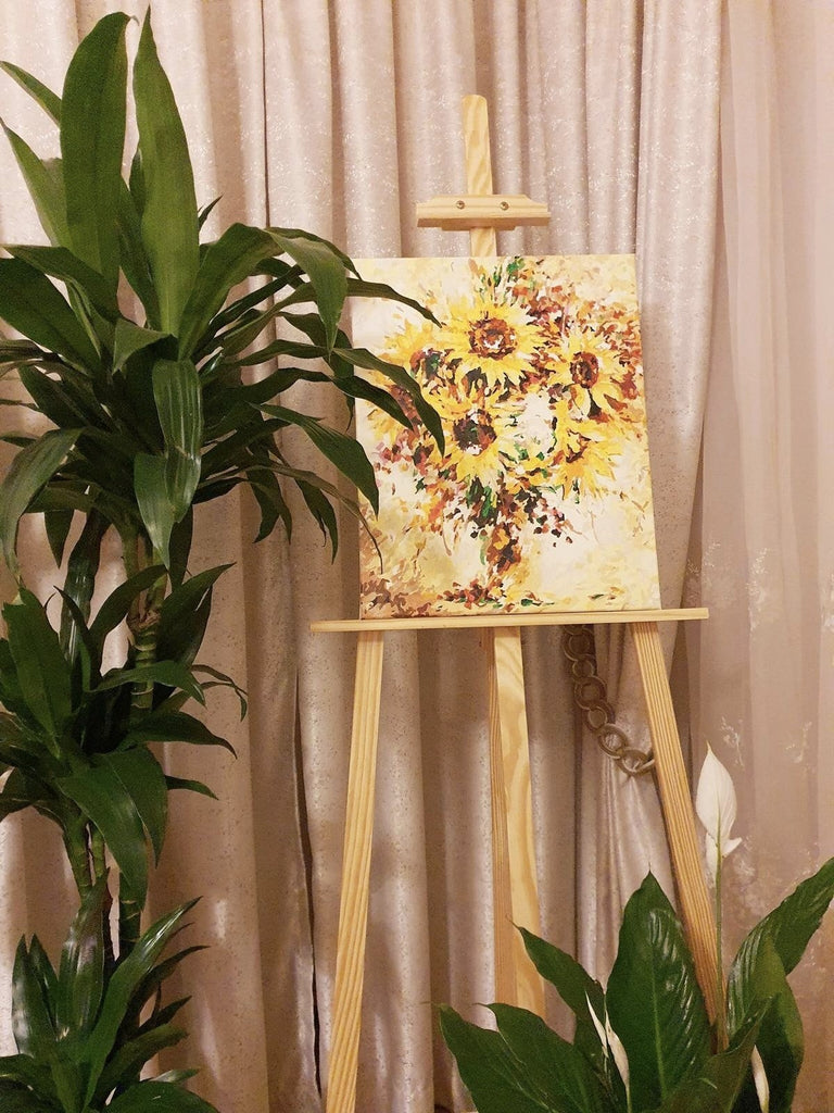 Autumn Sunflower Vibes - Pictură pe numere - Pictorul Fericit