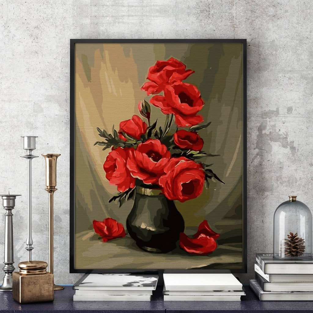 絵画 Ruby-red Flowers Red Flowers | Studio Ruby