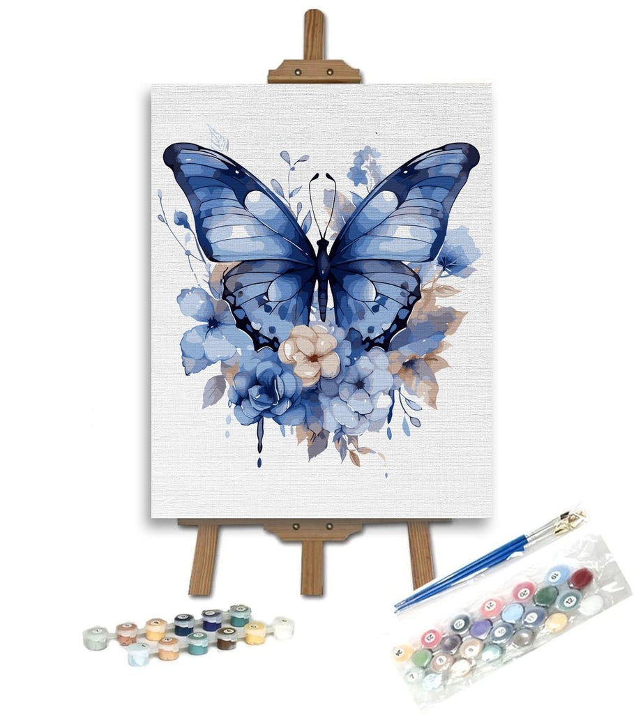 Bloomed Wings - Pictură pe numere - Pictorul Fericit