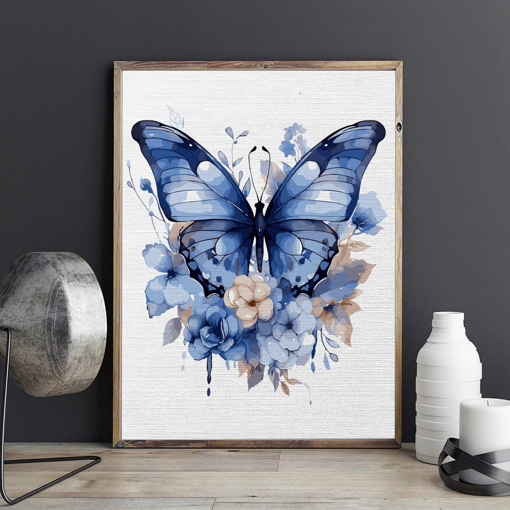 Bloomed Wings - Pictură pe numere - Pictorul Fericit