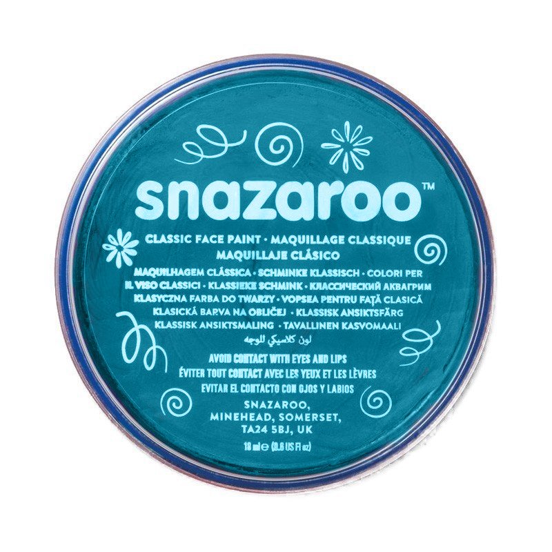 Culoare pentru pictura pe față, Snazaroo, testată dermatologic, fără parfum, lavabilă, 18 ml - Pictorul Fericit