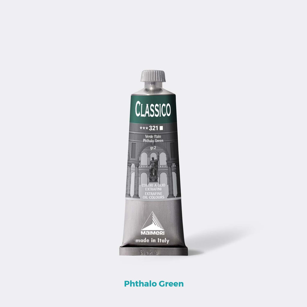Culori ulei pentru pictură, extrafine, pigment pur, 60 ml Classico Maimeri - Pictorul Fericit