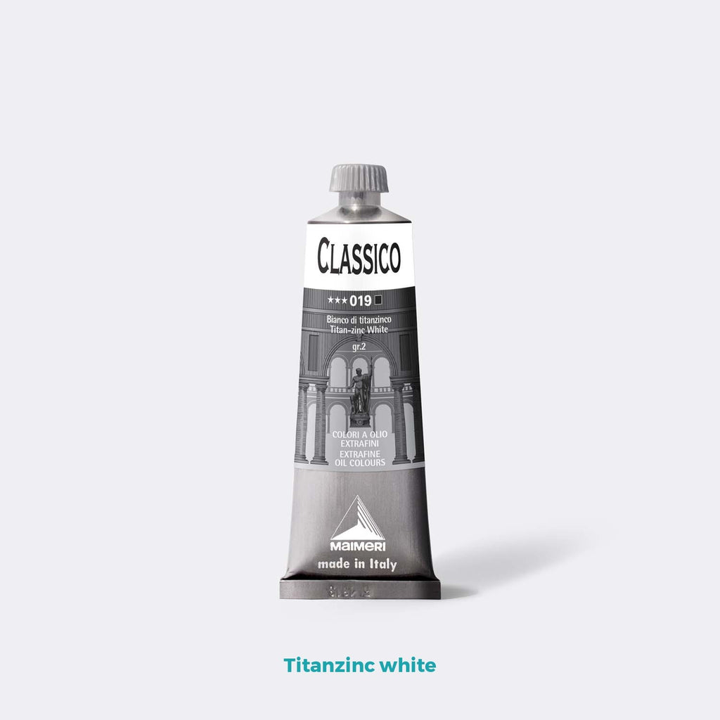 Culori ulei pentru pictură, extrafine, pigment pur, 60 ml Classico Maimeri - Pictorul Fericit