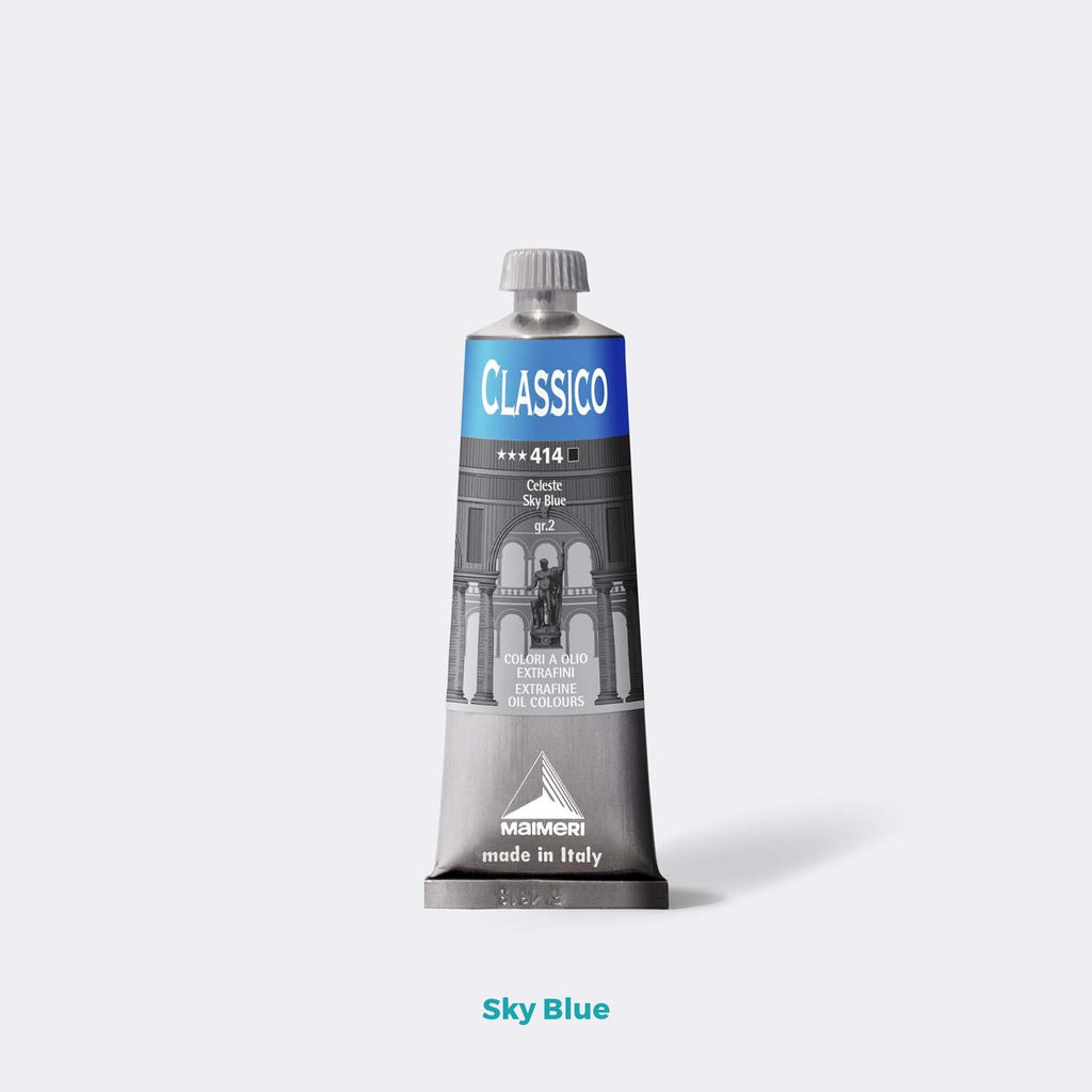 Culori ulei pentru pictură, extrafine, pigment pur, 60 ml Classico Maimeri - Pictorul Fericit