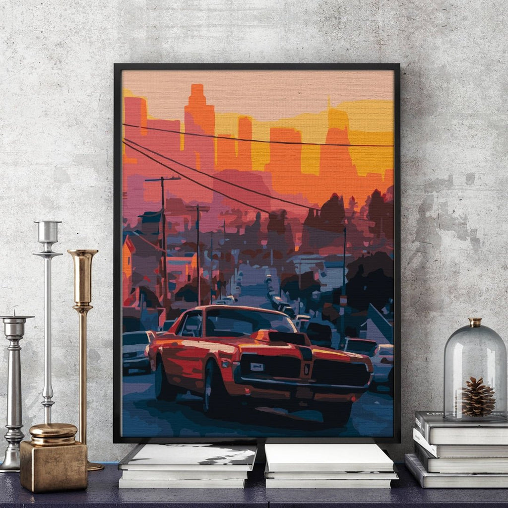 Dodge - Pictură pe numere - Pictorul Fericit