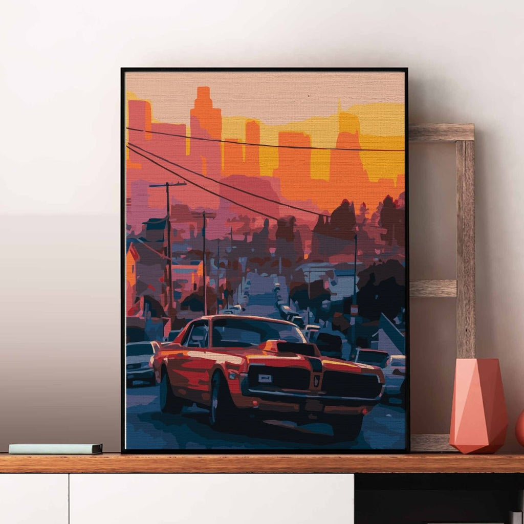 Dodge - Pictură pe numere - Pictorul Fericit