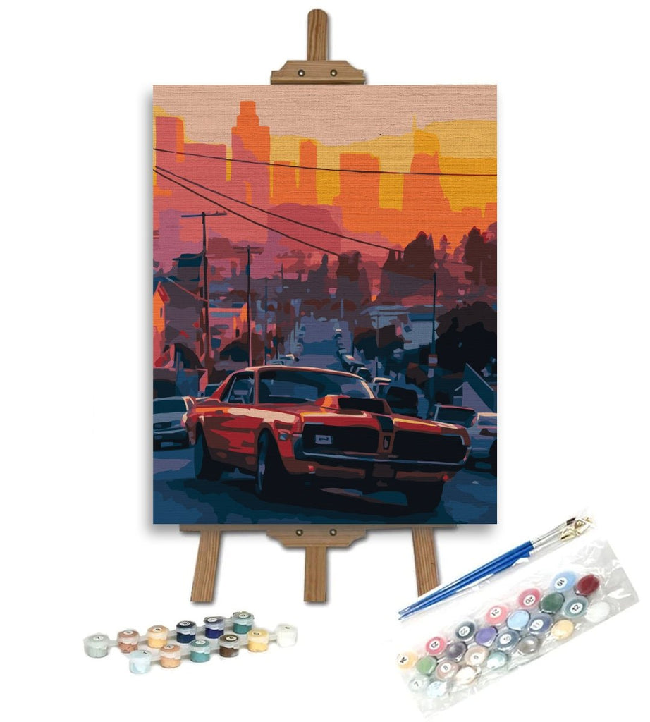 Dodge - Pictură pe numere - Pictorul Fericit
