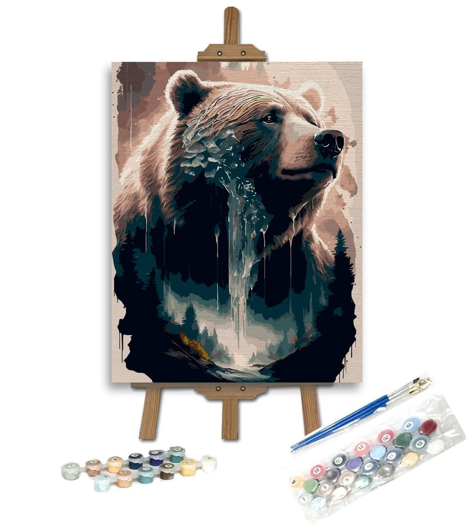 Double exposure - Pictură pe numere - Pictorul Fericit