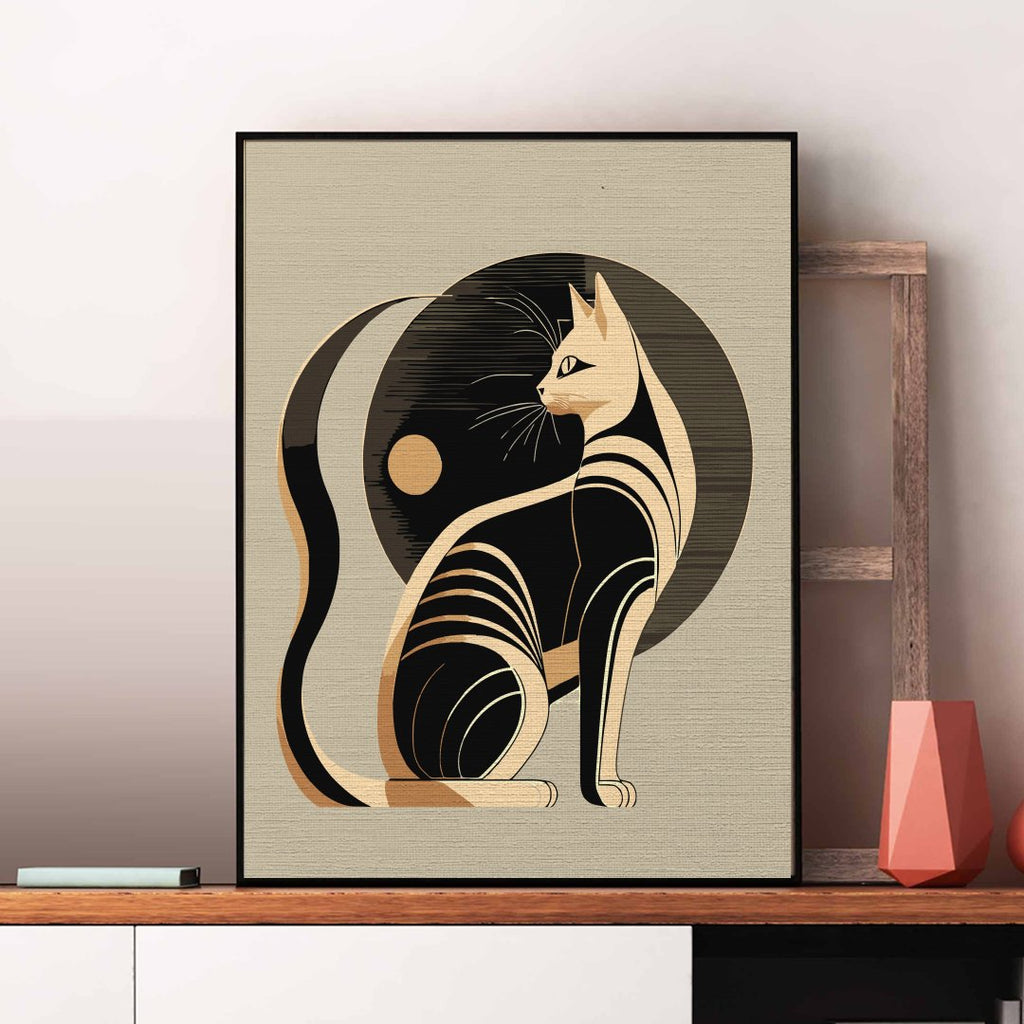 Egyptian Mau - Pictură pe numere - Pictorul Fericit