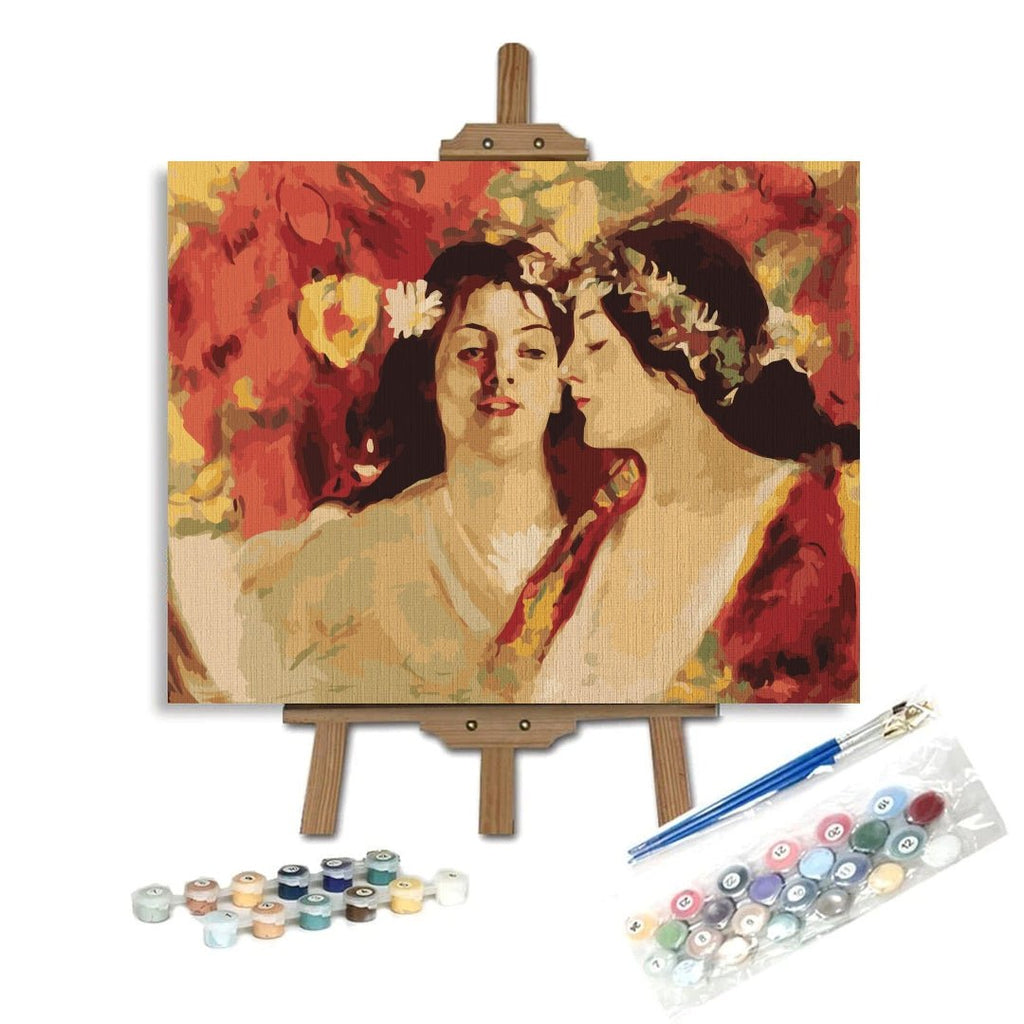 Fairies (Primăvara) - Pictură pe numere - Pictorul Fericit