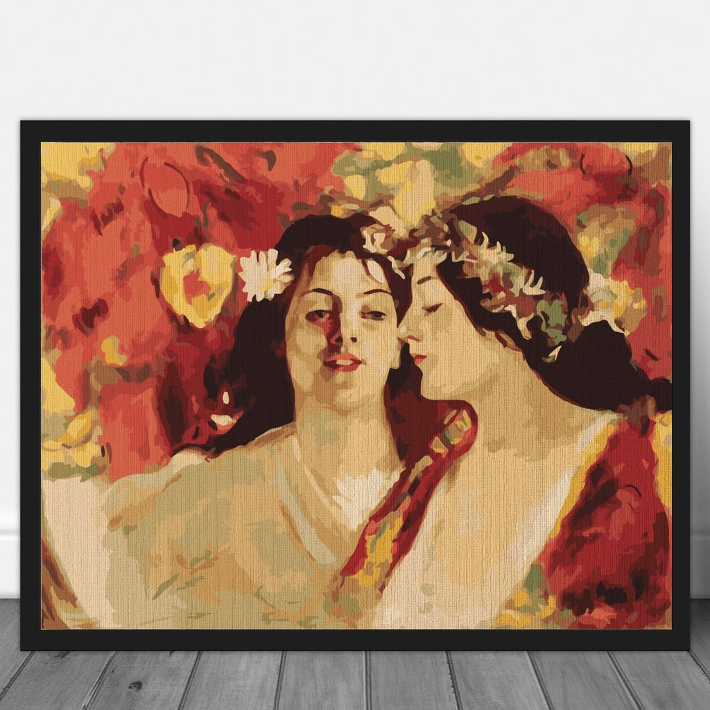 Fairies (Primăvara) - Pictură pe numere - Pictorul Fericit