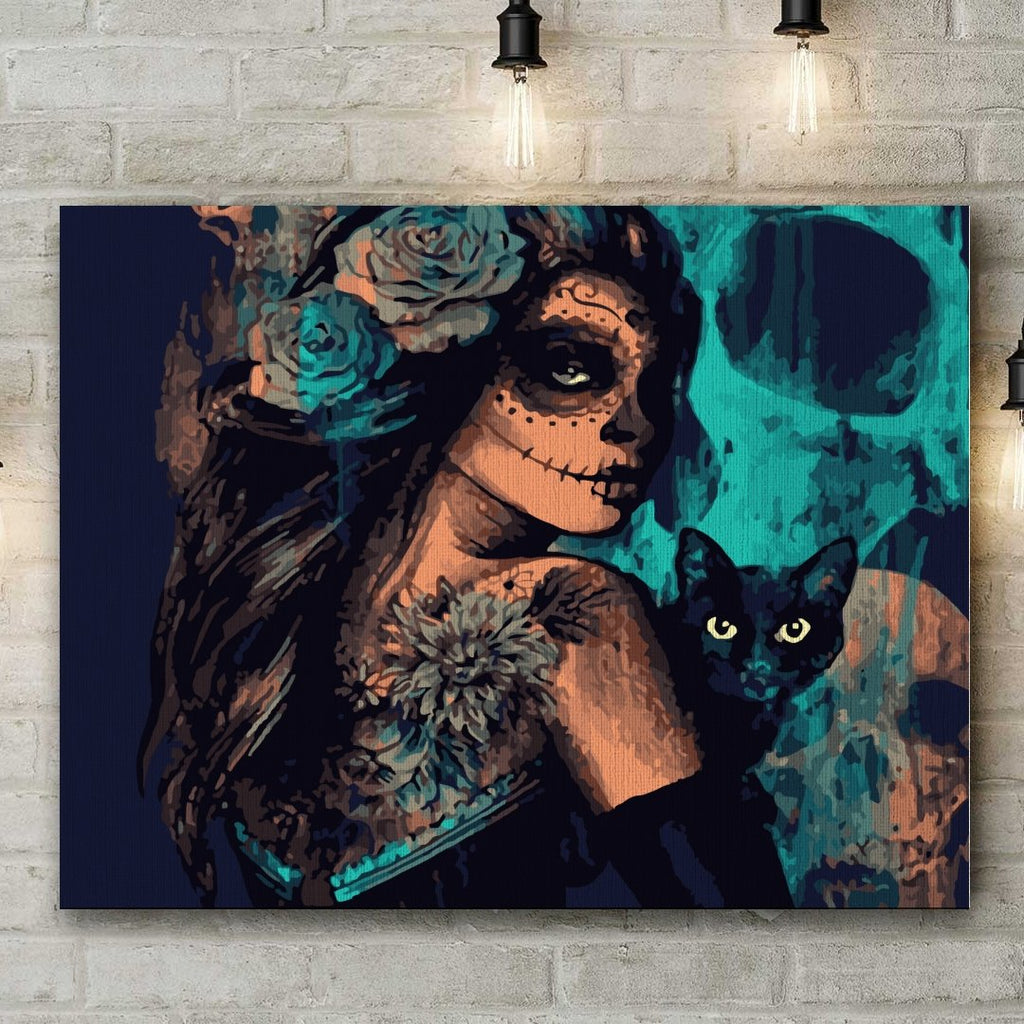 Frida - Pictură pe numere - Pictorul Fericit