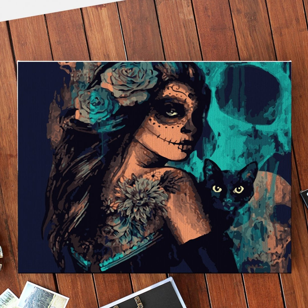 Frida - Pictură pe numere - Pictorul Fericit