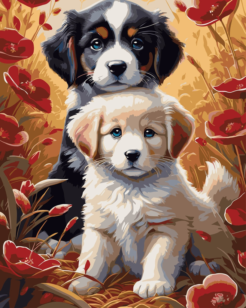 Friends - Pictură pe numere - Pictorul Fericit