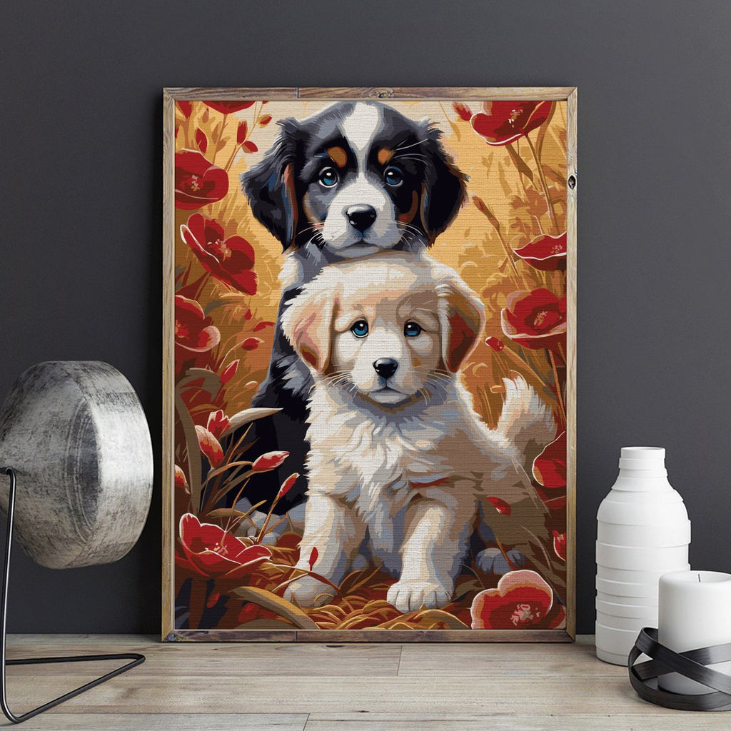 Friends - Pictură pe numere - Pictorul Fericit