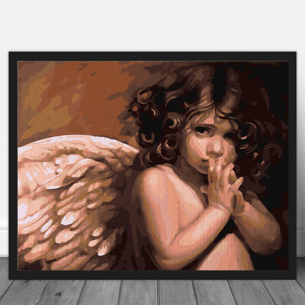 Guardian Angel - Pictură pe numere - Pictorul Fericit
