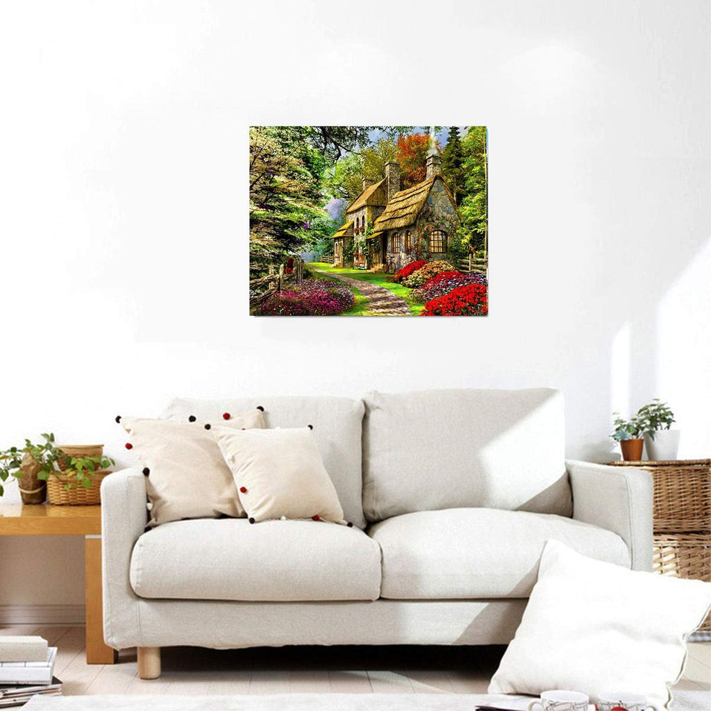 IDYLLIC HOUSE - Pictură pe numere - Pictorul Fericit