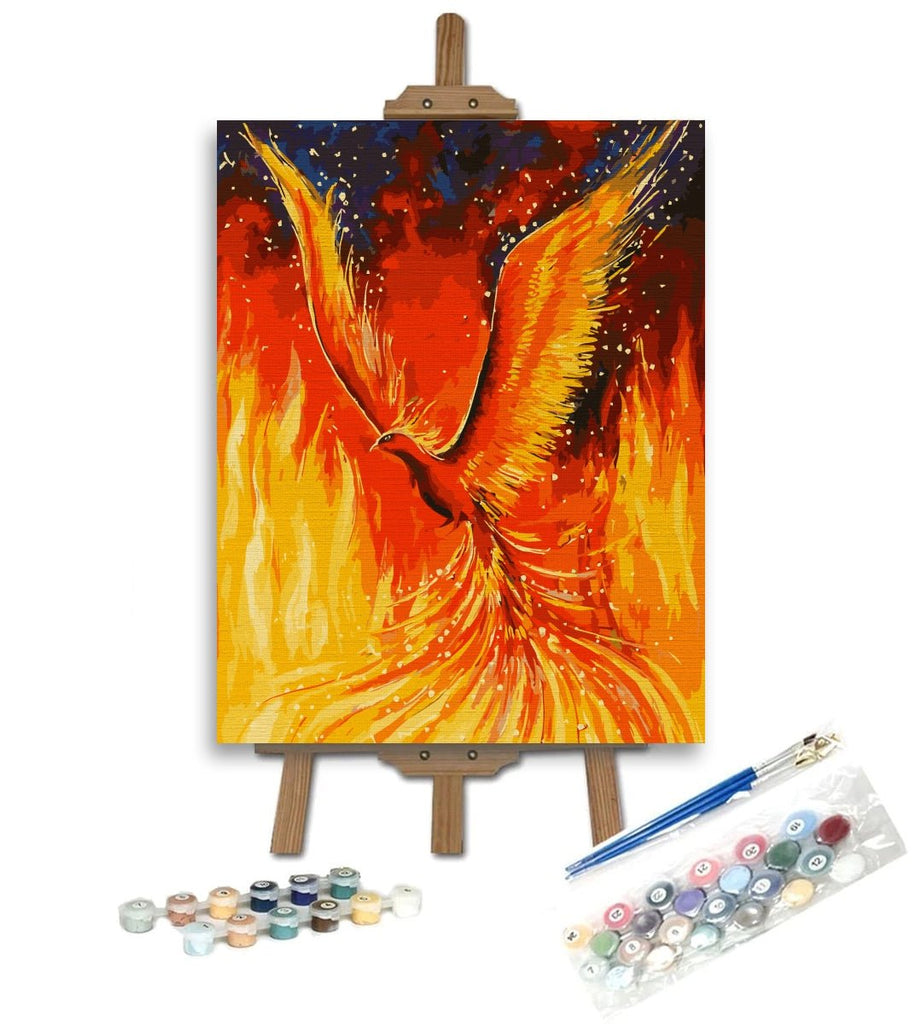 In fire - Pictură pe numere - Pictorul Fericit