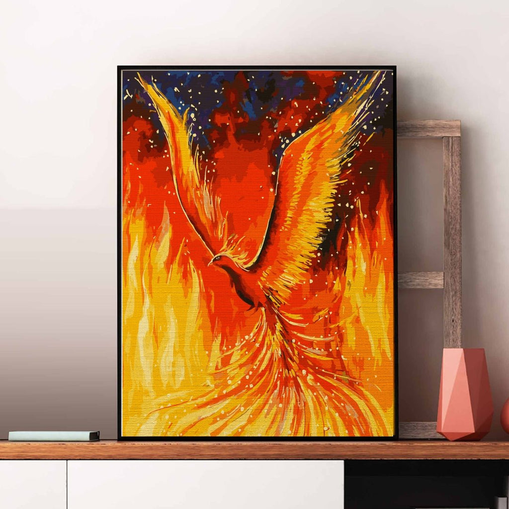 In fire - Pictură pe numere - Pictorul Fericit