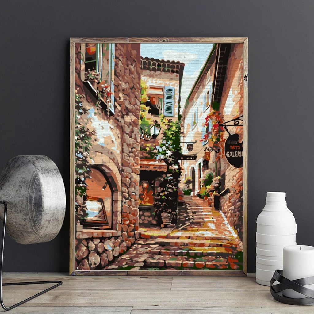 Italian Streets - Pictură pe numere - Pictorul Fericit