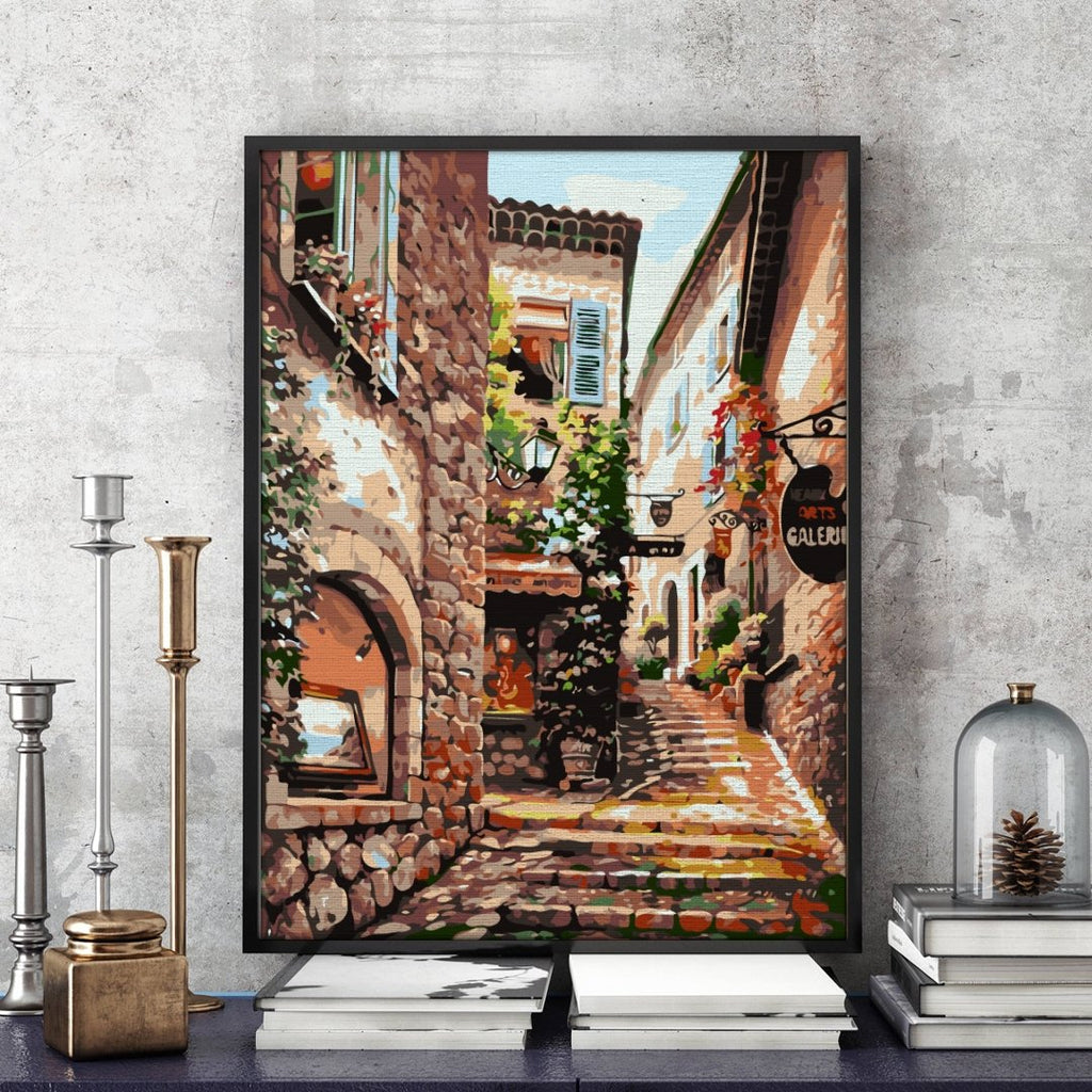 Italian Streets - Pictură pe numere - Pictorul Fericit
