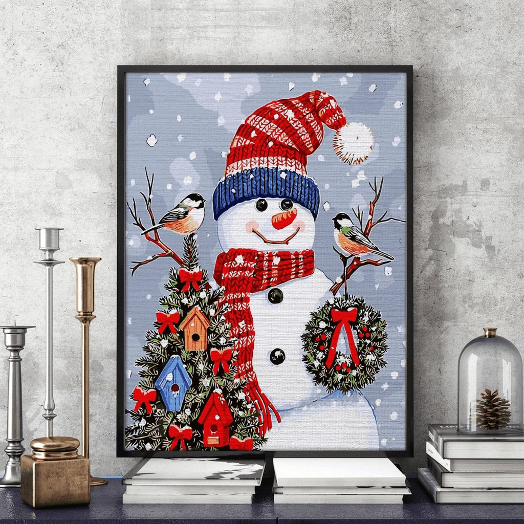 Let it snow - Pictură pe numere - Pictorul Fericit