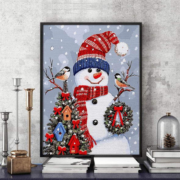 Let it snow - Pictură pe numere - Pictorul Fericit