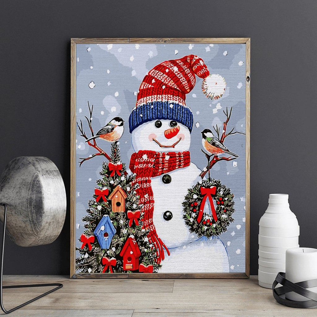Let it snow - Pictură pe numere - Pictorul Fericit