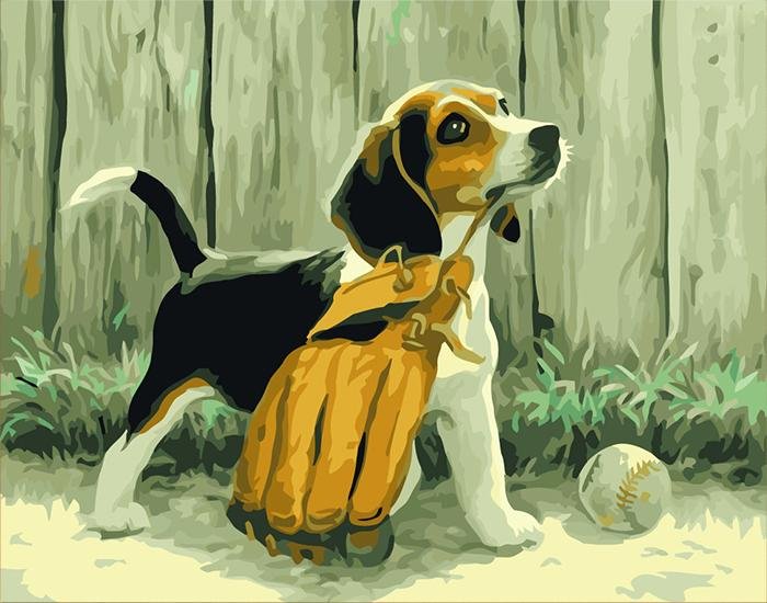 Let's play! - Pictură pe numere - Pictorul Fericit