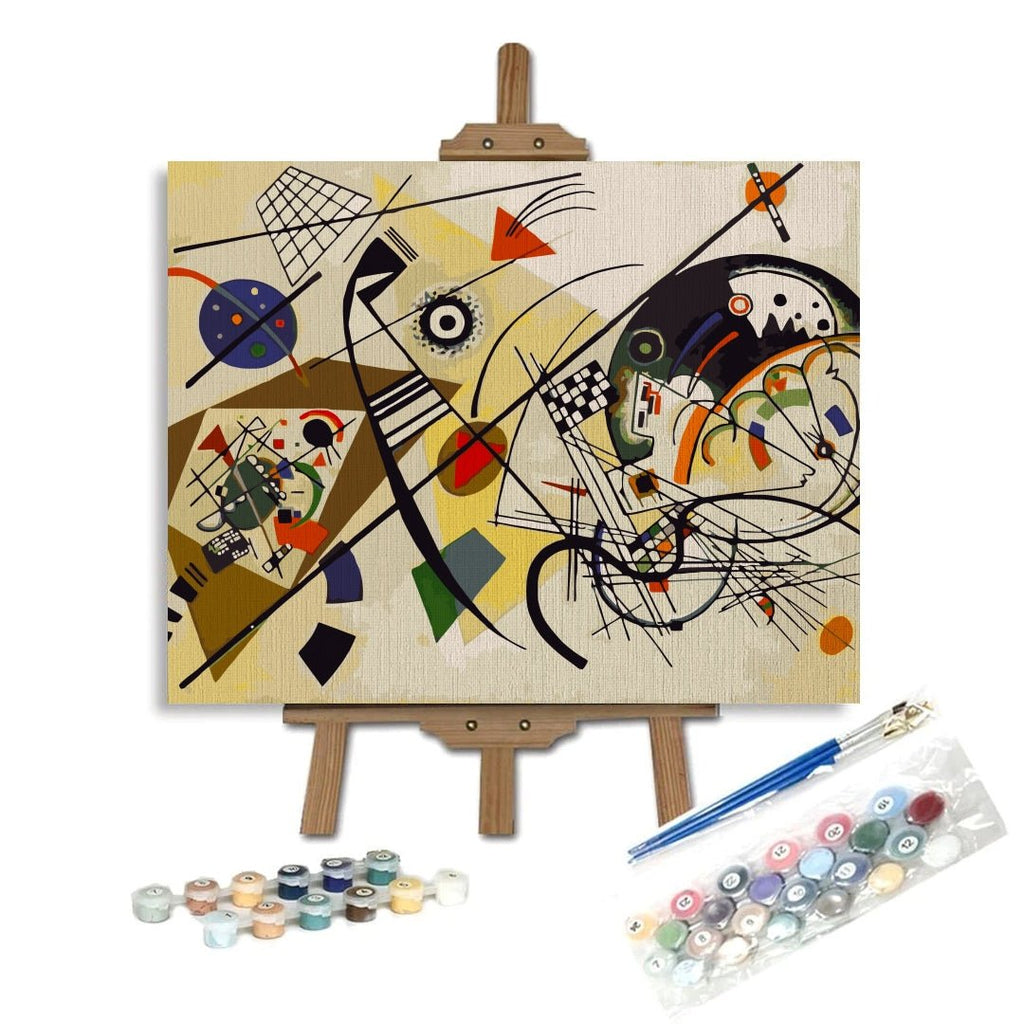 Lines (Transverse Line) - Pictură pe numere - Pictorul Fericit