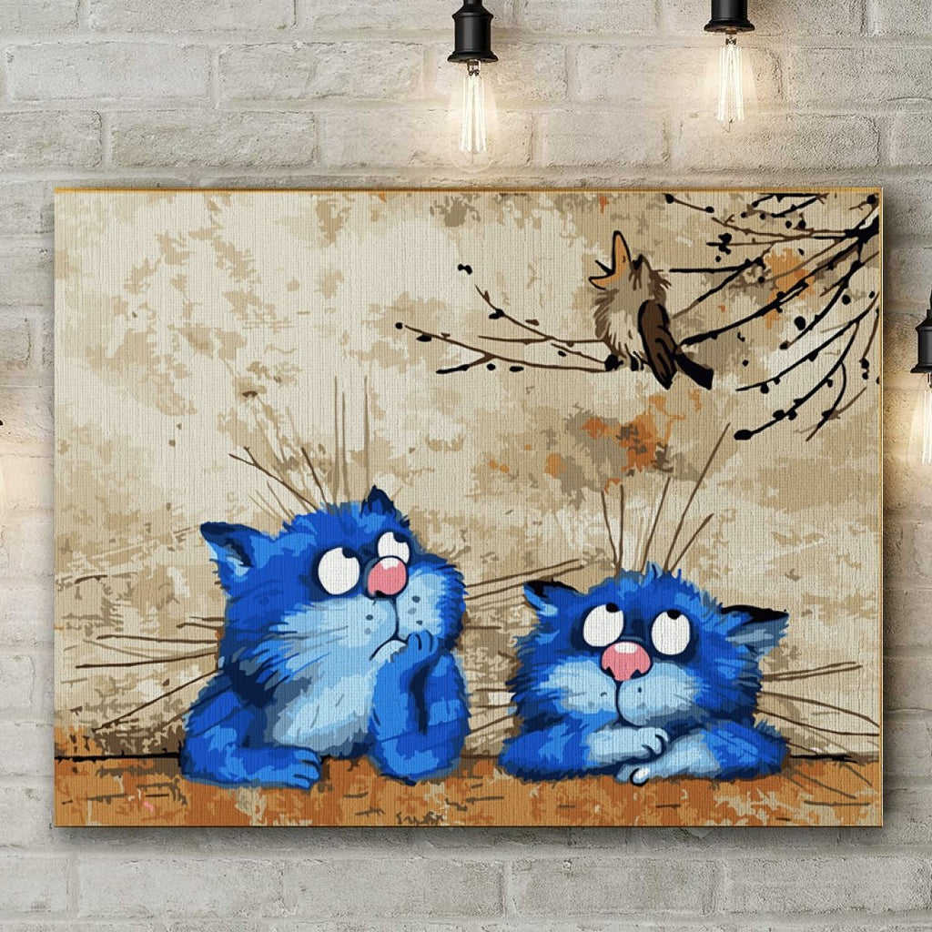 Looking for Fun - Pictură pe numere - Pictorul Fericit