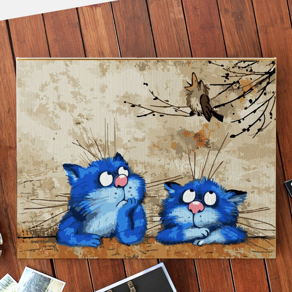 Looking for Fun - Pictură pe numere - Pictorul Fericit