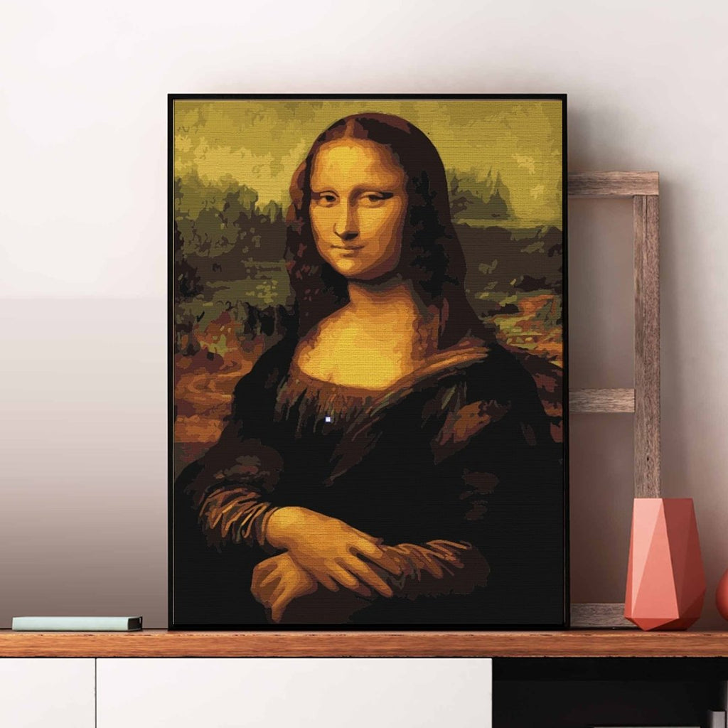 Mona Lisa - Pictură pe numere - Pictorul Fericit