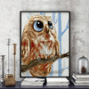 Owl Look - Pictură pe numere