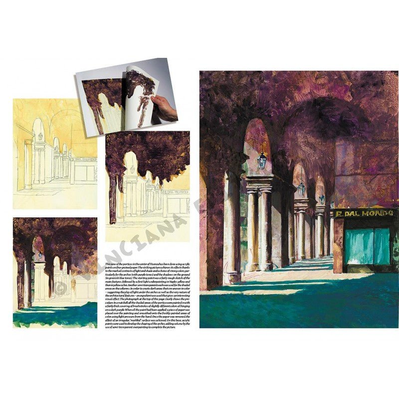 Peisaj arhitectonic, nr. 43 cu ilustrații, colecția Leonardo, Vinciana Editrice - Pictorul Fericit