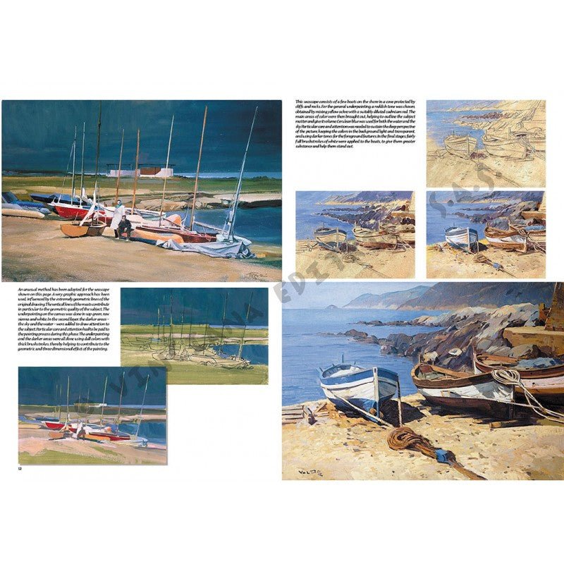 Peisaje marine, nr. 27 cu ilustrații, colecția Leonardo, Vinciana Editrice - Pictorul Fericit