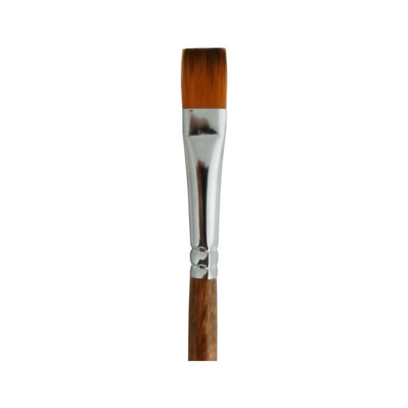 Pensulă lată, cu fir sintetic și mâner scurt, seria 391, nr. 1, 2, 6, 8, 10, 12, Atelier - Pictorul Fericit