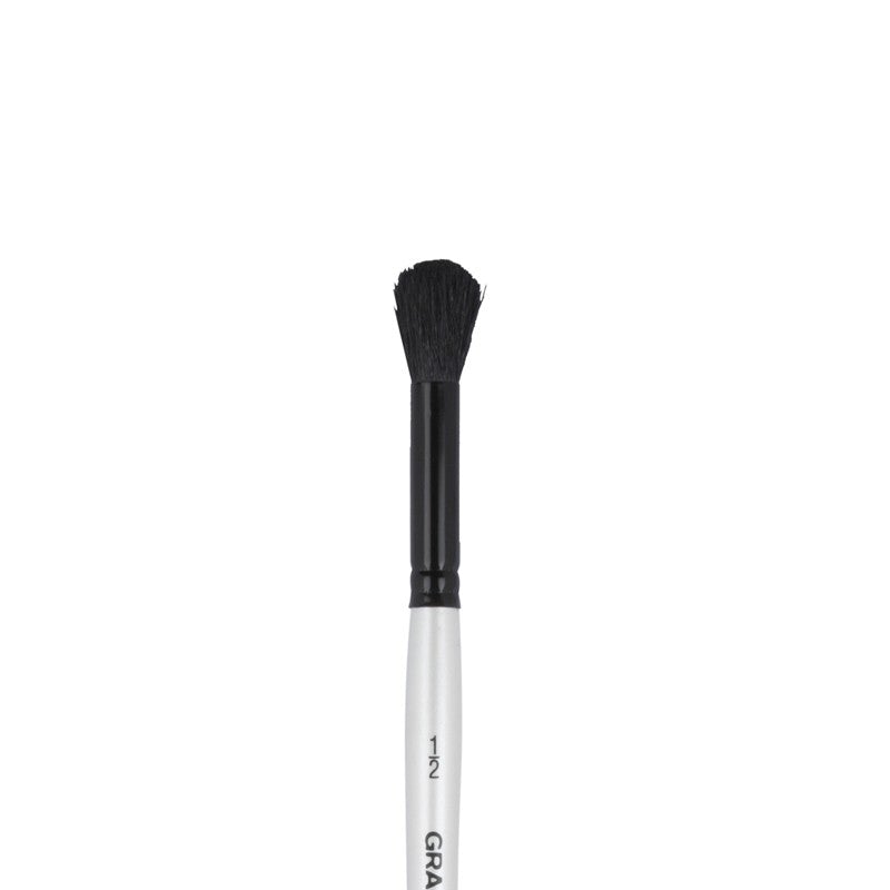 Pensulă pentru pictură, tip mop, păr capră, mâner scurt, 3/4, 1/2, Graduate Daler Rowney - Pictorul Fericit