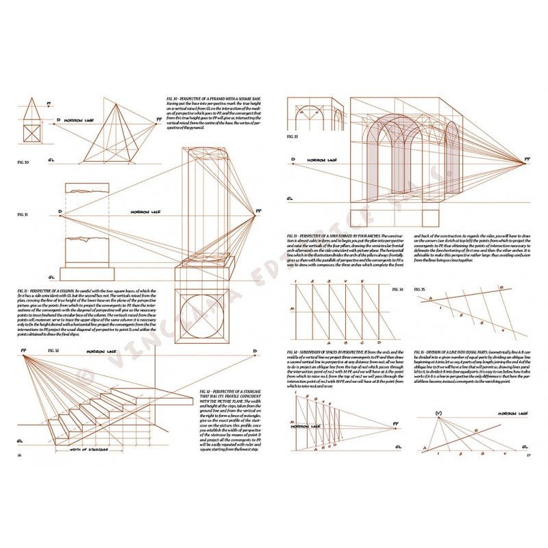 Perspectiva și anatomia umbrelor nr. 5 cu ilustrații, colectia Leonardo, Vinciana Editrice