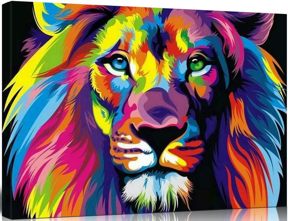 Regal Lion - Pictură pe numere - Pictorul Fericit