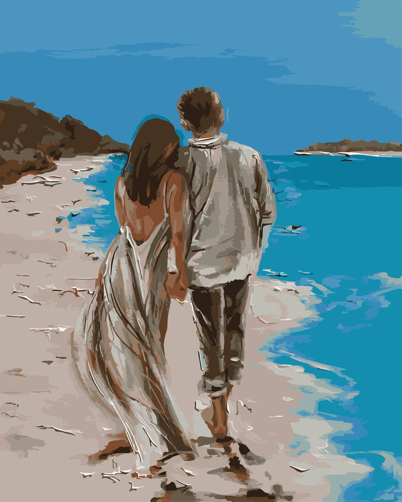 Romantic date - Pictură pe numere - Pictorul Fericit