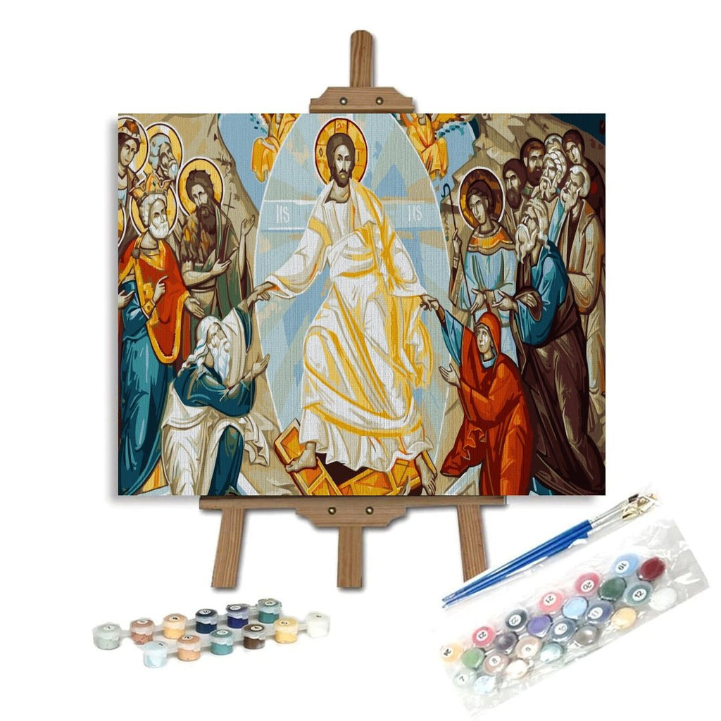 Salvation (Iisus biruitor) - Pictură pe numere - Pictorul Fericit
