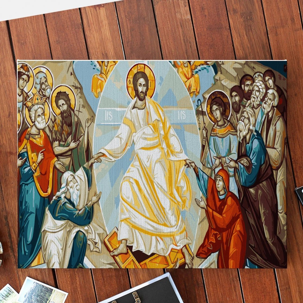 Salvation (Iisus biruitor) - Pictură pe numere - Pictorul Fericit