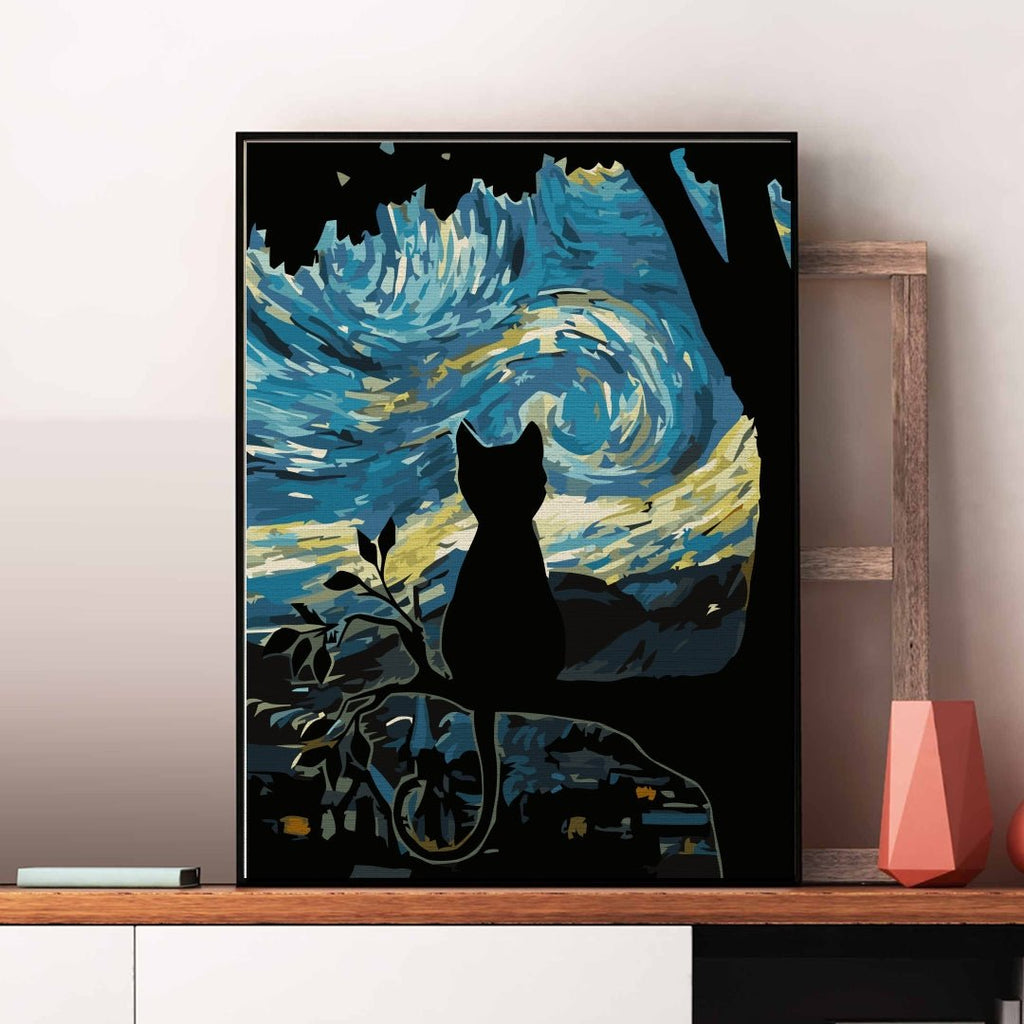 Silent night - Pictură pe numere - Pictorul Fericit