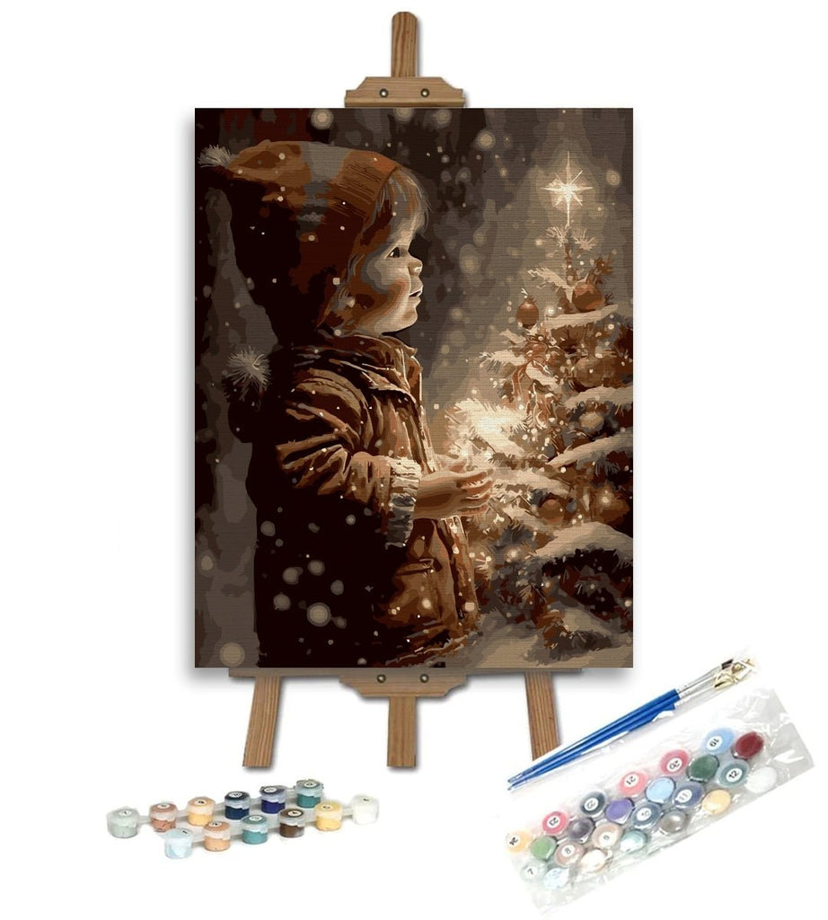 Snow Time - Pictură pe numere - Pictorul Fericit